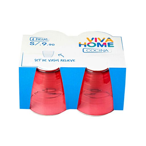 Set de Vasos Bajos VIVA HOME Caja 6un