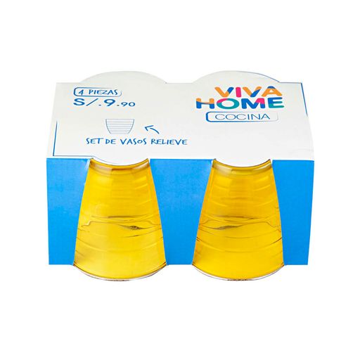 Set de Vasos Bajos VIVA HOME Caja 6un