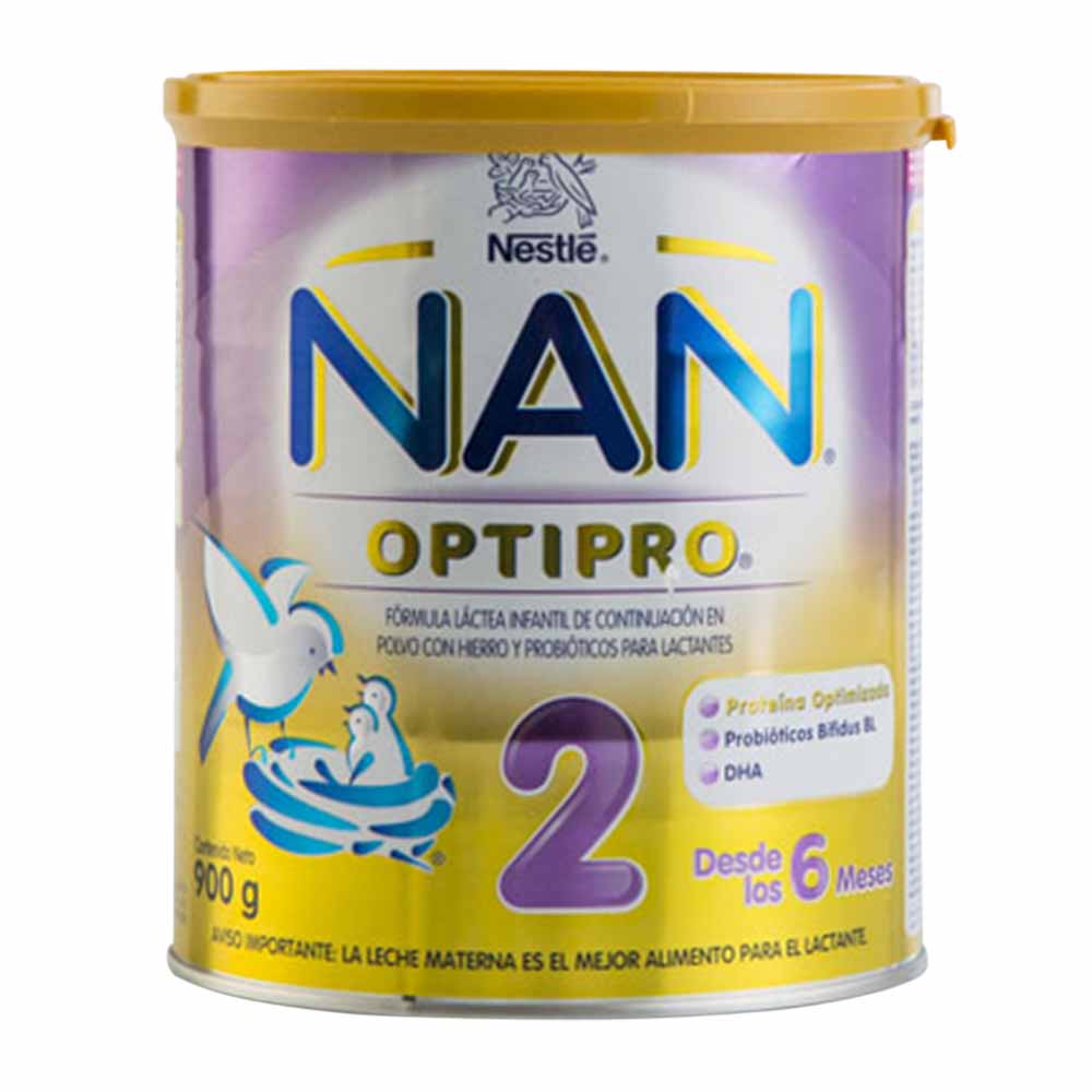 Leche De Fórmula Recién Nacido Leche formulada NAN 6 Meses Lata 900g - Supermercado