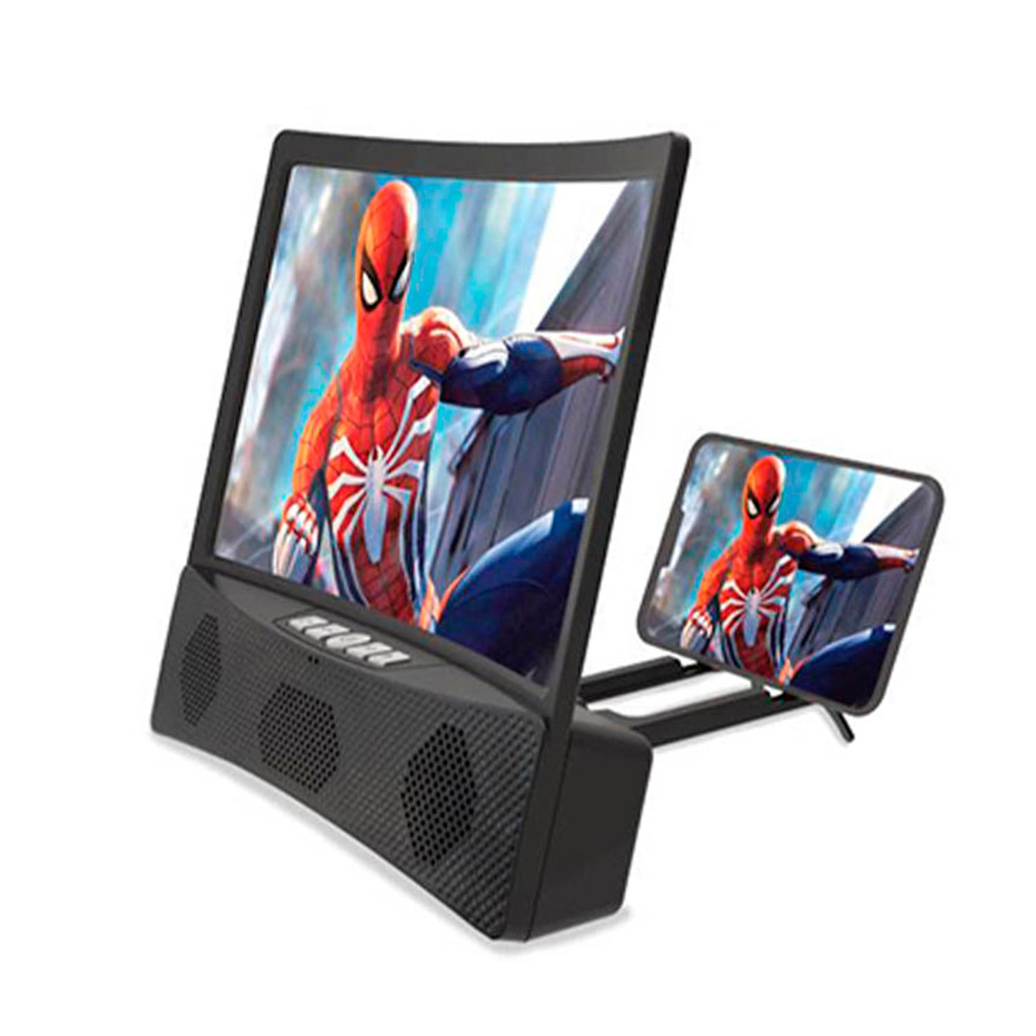 Amplificador de Pantalla para Celulares Bluetooth Doble Parlante