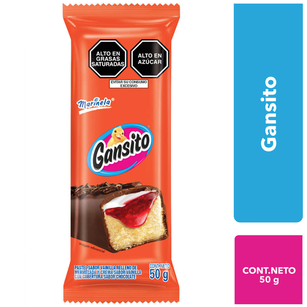 Pastelito Gansito MARINELA Bolsa 50g | PlazaVea - Supermercado