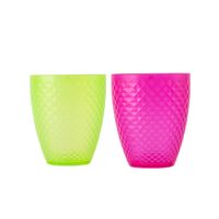 Vaso Texturizado Colores Variados VIVA HOME (Modelos Aleatorios)