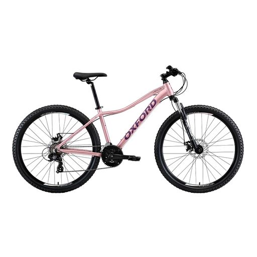 Bicicleta oxford 2025 negra con rosado