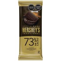Barra HERSHEY'S Dark 73% Cacao Caja 85g