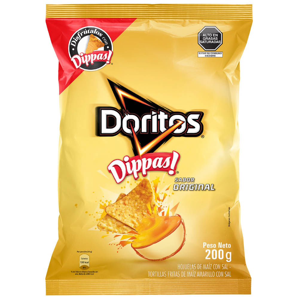 Dippas DORITOS Bolsa 200g plazaVea Supermercado