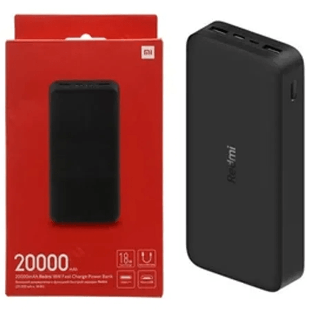 Power Bank Cargador Portatil Xiaomi 20000mAh 18W Fast Charger