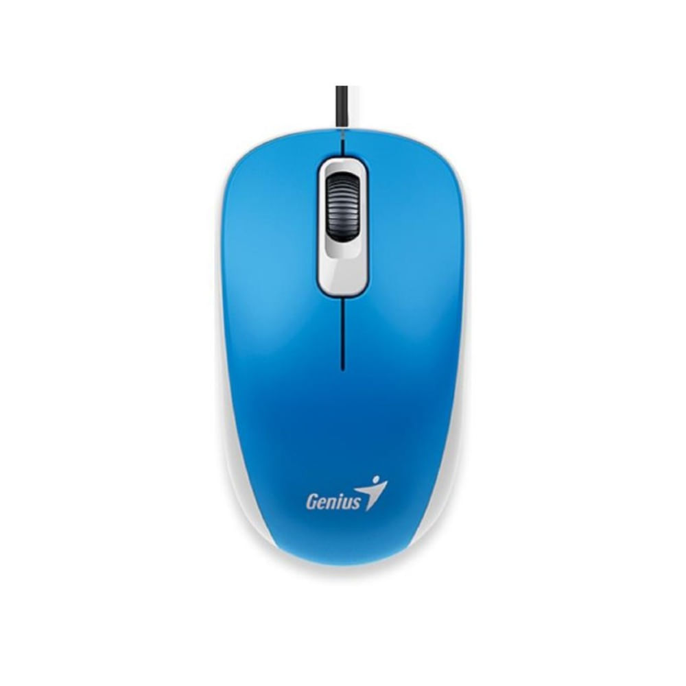 Mouse Genius Dx 110 Usb Optico 1000 Dpi Azul Plazavea Supermercado