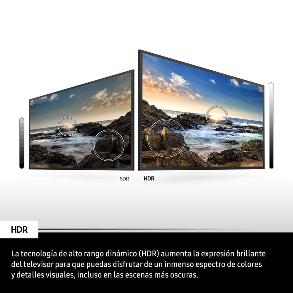 Televisor Samsung Smart Tv 65 Pulgadas Hdr 4k Un65au7090gxpe