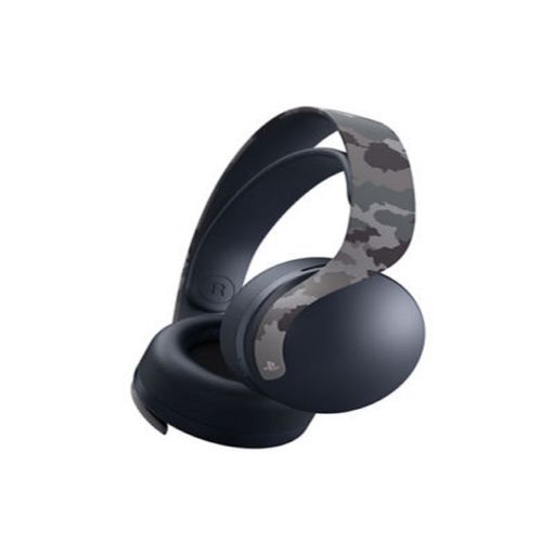 Auriculares Inalámbricos Pulse 3d Grey Camo Para Ps5 Color Gris