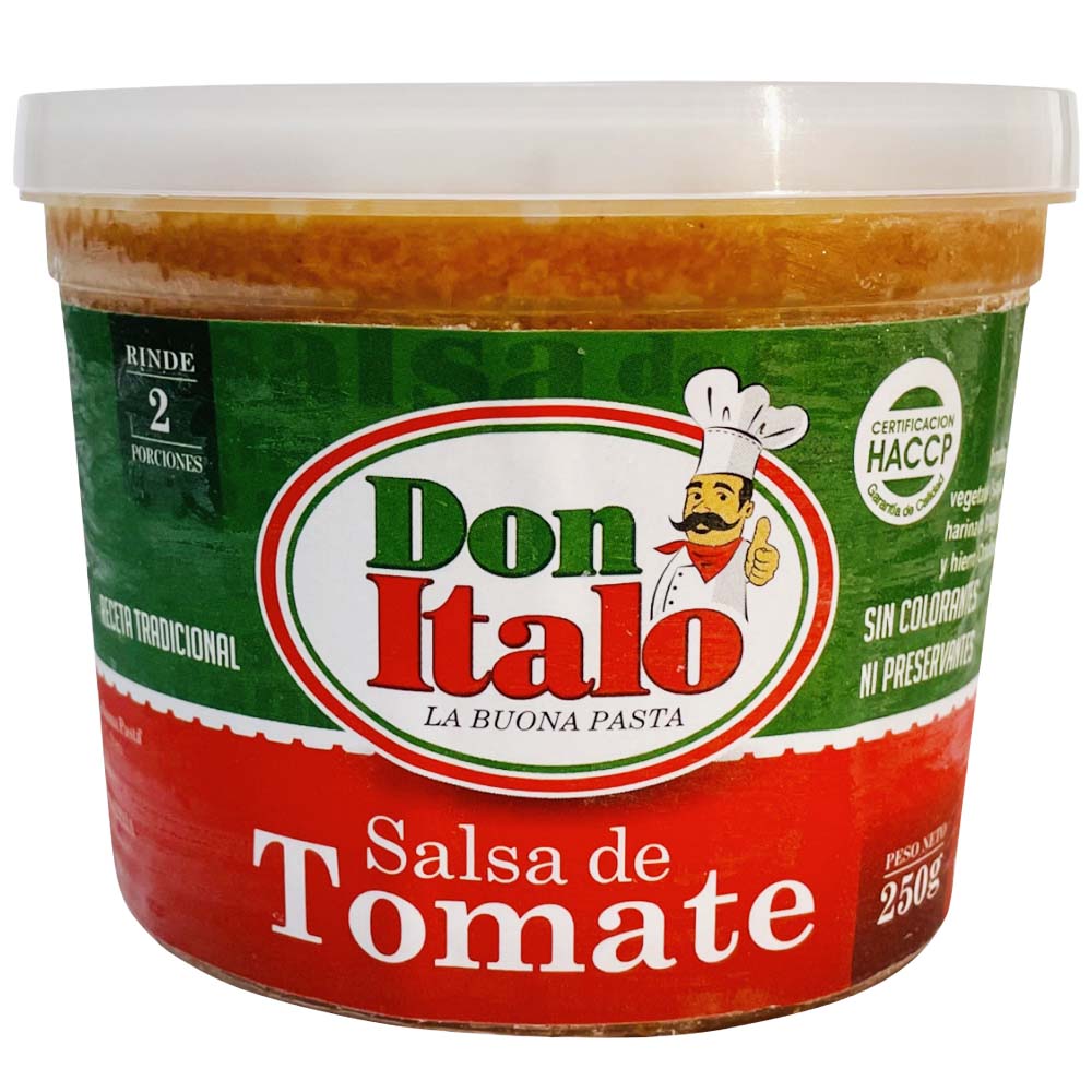 Salsa de Tomate DON ITALO Pote 250g