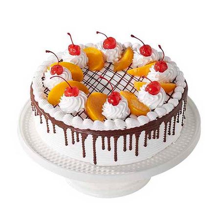 Torta De Chantilly Con Frutas Mediana Plazavea Supermercado