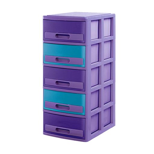 Organizador Estante Plegable de Zapatos Morado - Promart