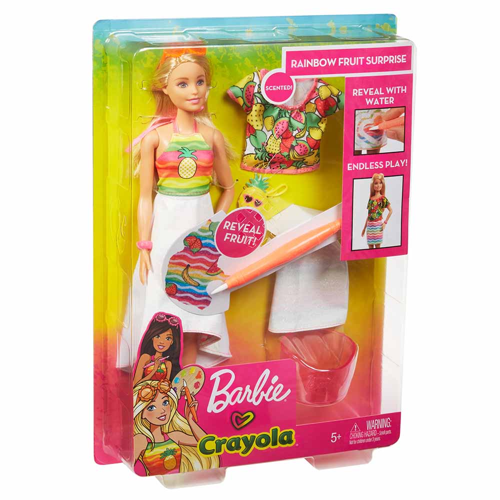 Barbie + Crayola Sorpresa de Frutas