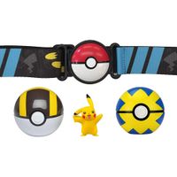 Set POKEMON Cinturon Pokeball + Figura Pokémon Pikachu 95283 Surtido
