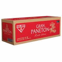 Gran Panetón SAN JORGE Caja 1.5kg Paquete 3un