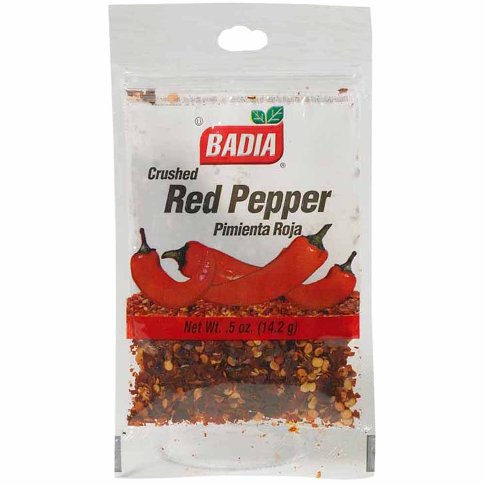 Pimienta Roja Picada BADIA Sobre 14.2g