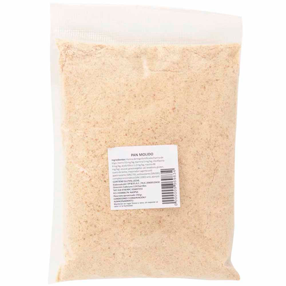Pan Molido Paquete 250g