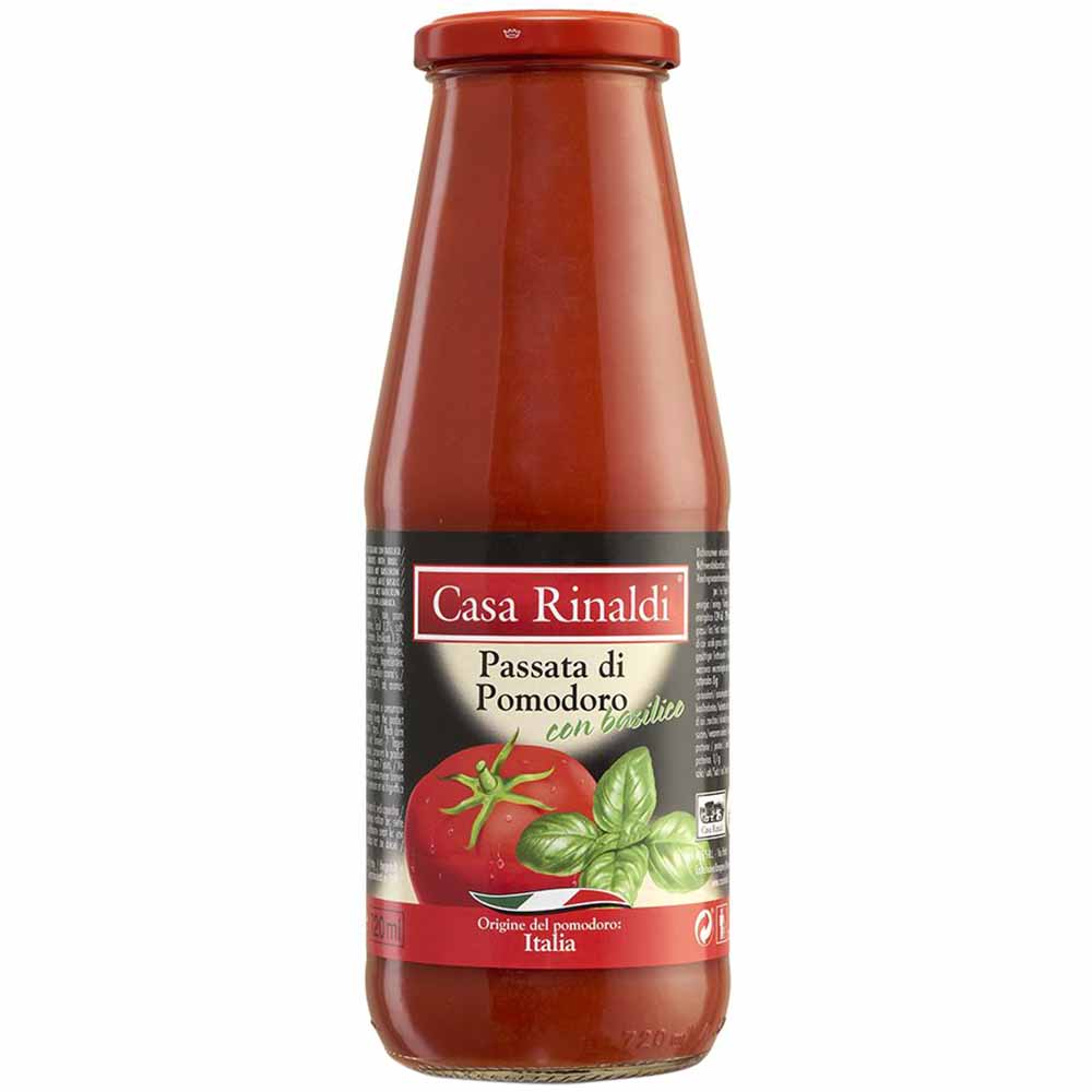 Pasta de Tomate CASA RINALDI Basílico Frasco 690g