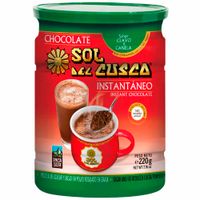 Chocolate Instántaneo SOL DEL CUSCO Canela y Clavo Frasco 220g