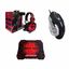 Mouse Gamer + Mouse Pad + Auricular Gamer MICRONICS Rojo y Verde