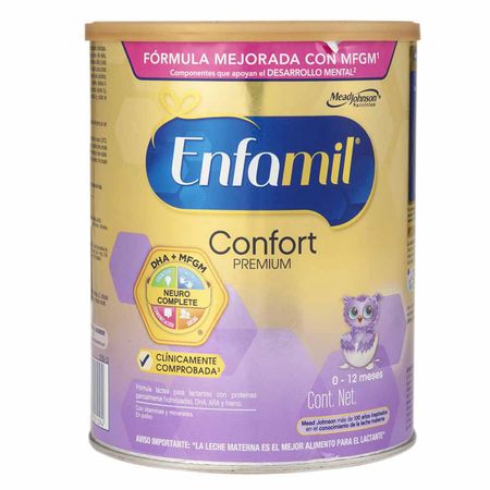 Formula Infantil Mfgm Enfamil Confort Premium 1 0 12m Lata 850gr