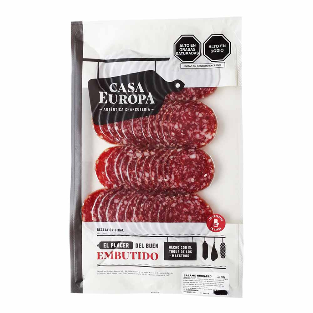 Salame Húngaro CASA EUROPA Paquete 150g