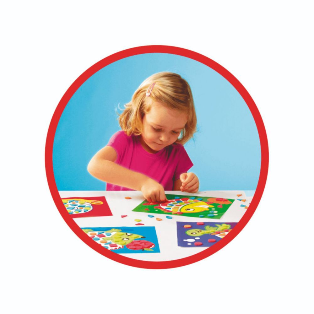 SES Creativ e®, Ik ben aan het leren snijden dierlijke puzzel