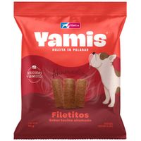 Alimento para Perro YAMIS Snack Adulto Filetitos Sabor Tocino Ahumado Doypack 90g
