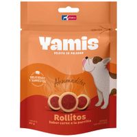 Alimento para Perro YAMIS Snack Adulto Filetitos Sabor Carne a la Parrilla Doypack 80g