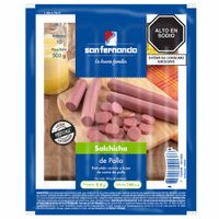 Salchicha de Pollo SAN FERNANDO Paquete 500g