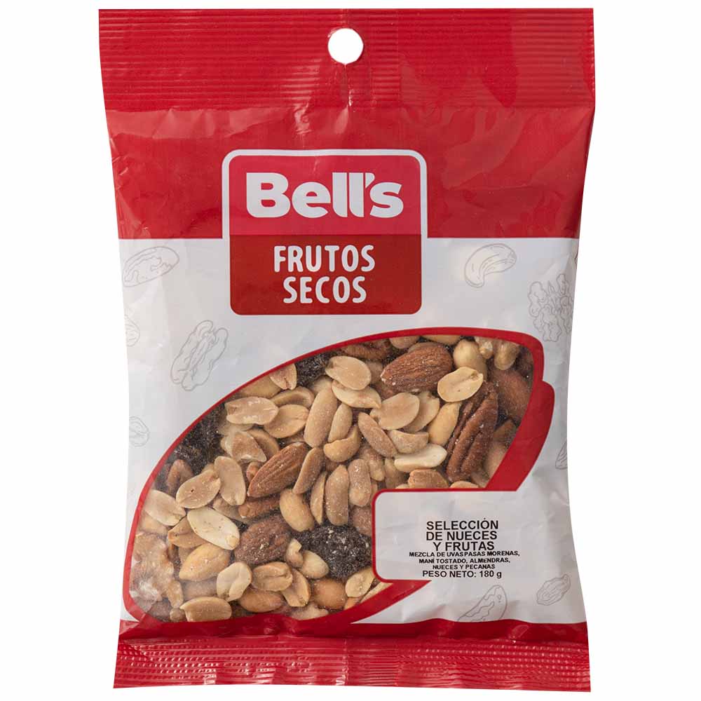 Piqueo BELL'S Selección de Nueces Bolsa 180g