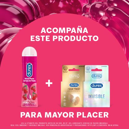 Gel Lubricante DUREX de Placer Play Cerezas de Pasión Frasco 50ml |  plazaVea
