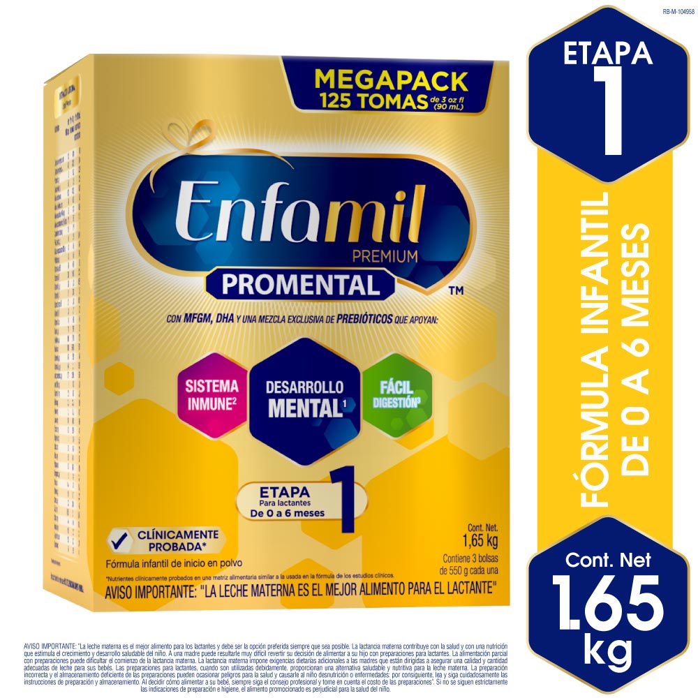 Fórmula Infantil ENFAMIL Premium 1 Caja 1.65Kg