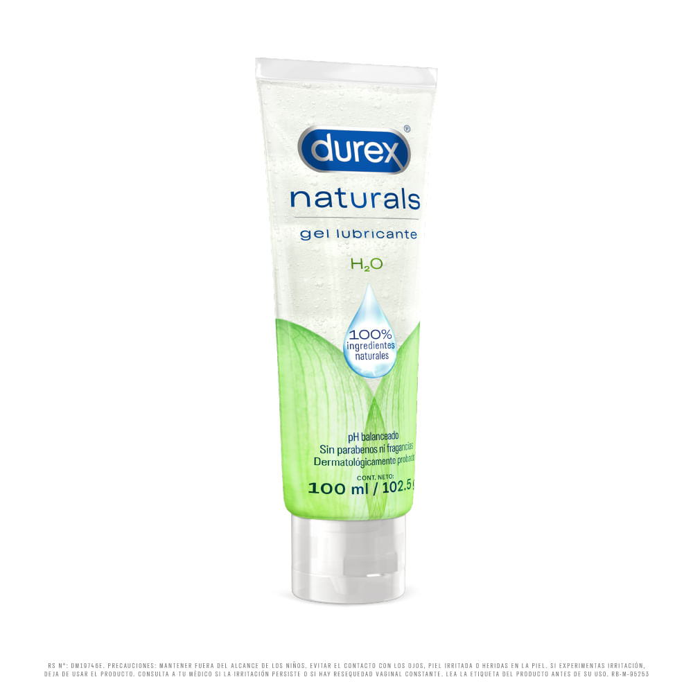 Gel Lubricante DUREX Naturals Tubo 100ml