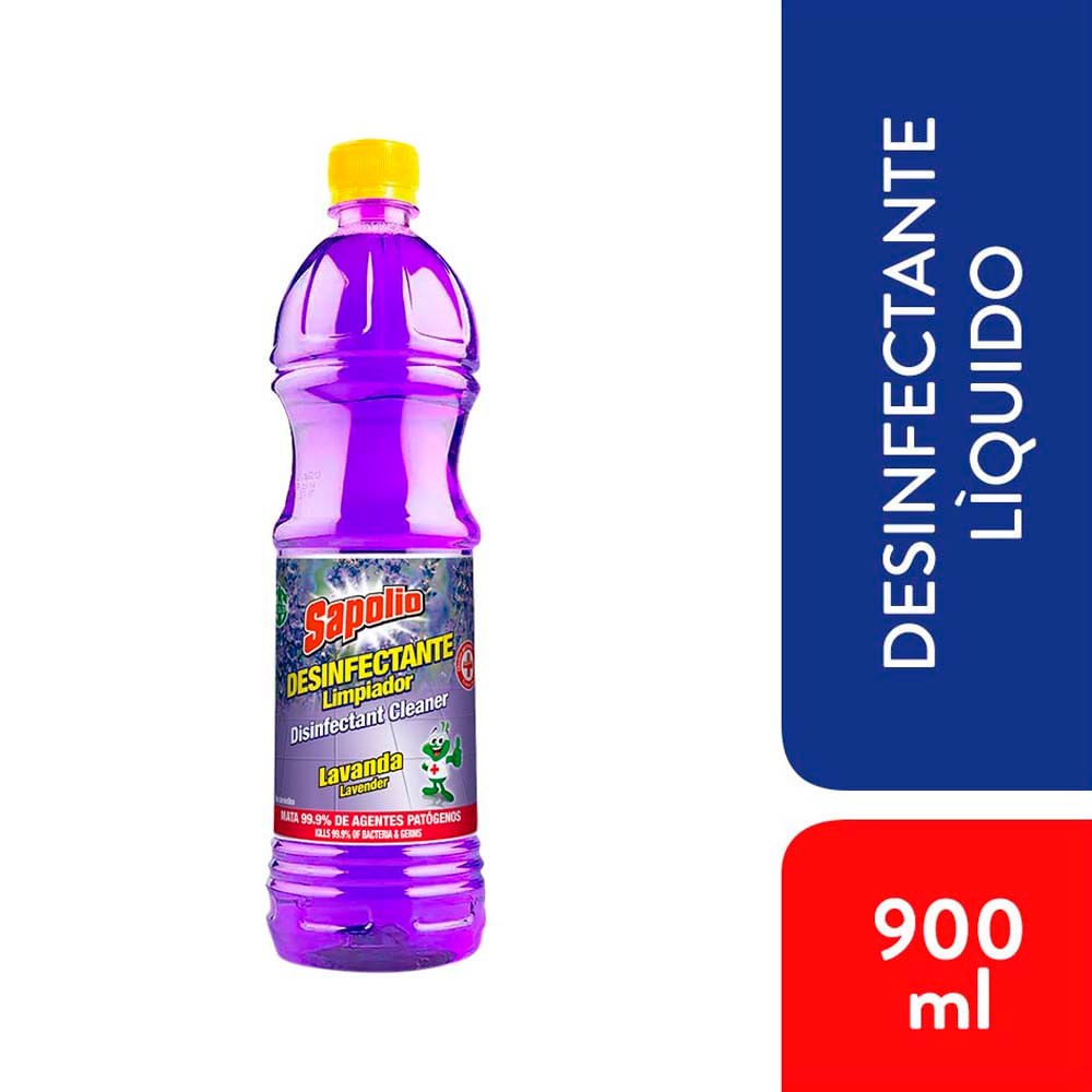 Desinfectante multiuso SAPOLIO Lavanda Botella 900Ml