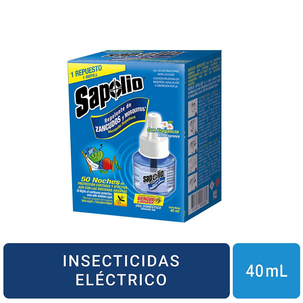 Insecticida SAPOLIO Repelente Perfumado Doypack 40ml
