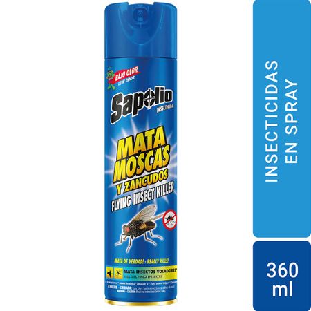 berekenen fluit rekken Insecticida Aerosol SAPOLIO Mata Moscas y Zancudos Frasco 360ml | plazaVea  - Supermercado