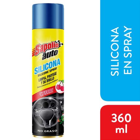 Silicona para Autos SAPOLIO AUTO Cherry Spray 360ml