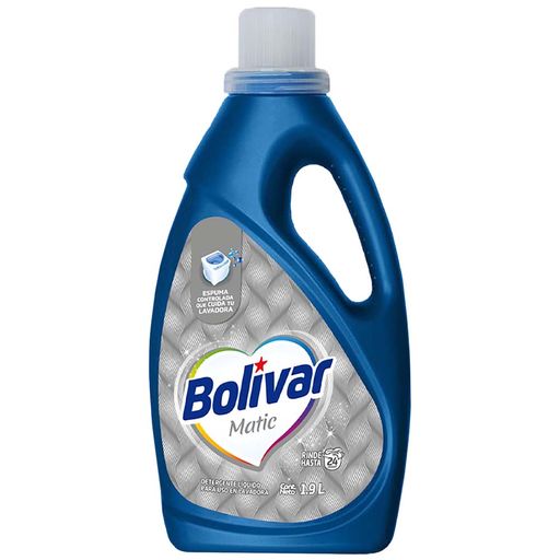 Detergente Líquido Bolívar Matic 1.9L 