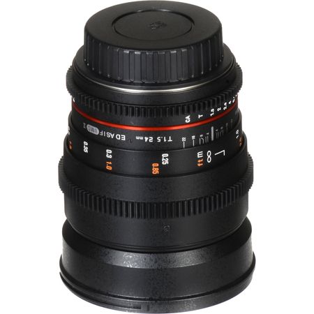 Lente Rokinon 24 mm T1.5 Cine DS para Canon EF Mount