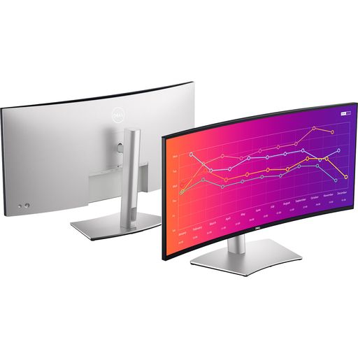 Dell UltraSharp U2723QE 27 4K UHD WLED Monitor LCD - 16:9 - Negro, Plata