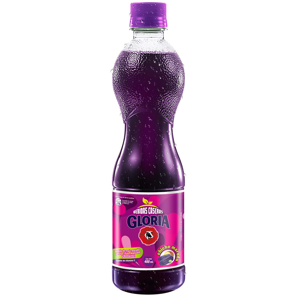 Refresco GLORIA Chicha morada Botella 400ml