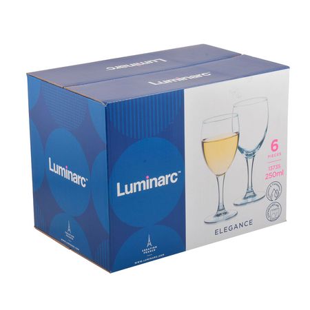 Set de copas Elegance Vino 24.5 Cl. x6 Luminarc