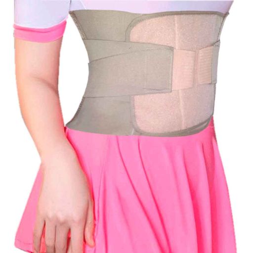 Faja Elástica Sacro Lumbar Dhark Color Piel Talla L