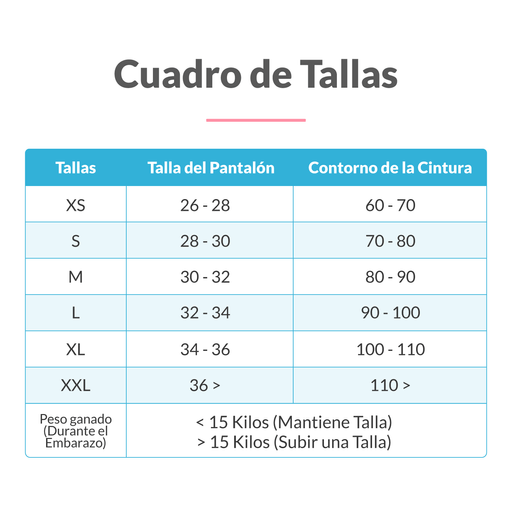 Faja post parto natural y cesárea Talla XL BRANSON