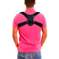 Corrector de Postura Unisex Modelo ""Y"" Invisible Color Negro Talla M