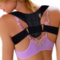 Corrector de Postura Unisex Modelo ""Y"" Invisible Color Negro Talla L