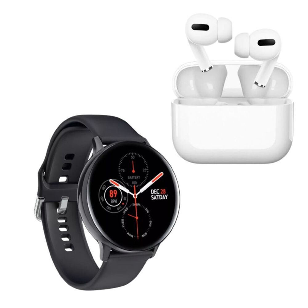 Pack Smartwatch S20 Negro y Audifono I13 Pro Blanco | plazaVea -  Supermercado