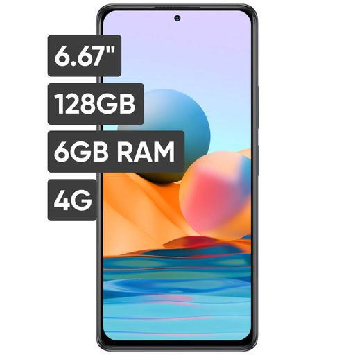 Celular Xiaomi Redmi Note 10 Pro 6.67 128GB/6GB Cámara 108MP+8MP+5MP+