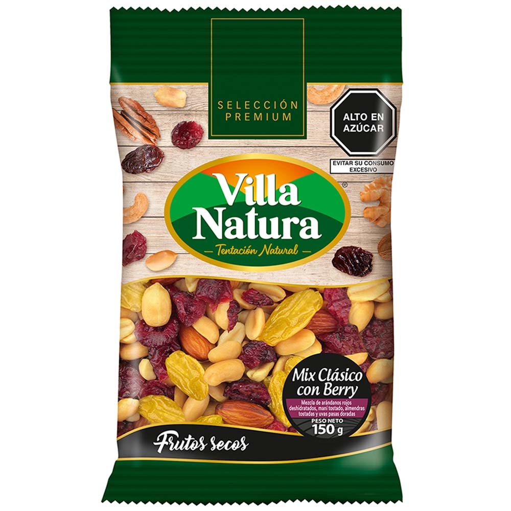 Berry Mix Clásico VILLA NATURA Bolsa 150g